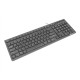 Natec Keyboard Discus 2 Slim Standard Wired US Numeric keypad 424 g USB 2.0 Black