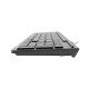 Natec Keyboard Discus 2 Slim Standard Wired US Numeric keypad 424 g USB 2.0 Black