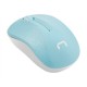 Natec Mouse, Toucan, Wireless, 1600 DPI, Optical, Blue/White Natec Mouse Blue/White Toucan Wireless
