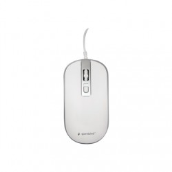 Gembird Optical USB mouse MUS-4B-06-WS White/Silver Optical mouse