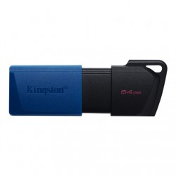 Kingston USB 3.2 Flash Drive DataTraveler Exodia M 64 GB USB 3.2 Black/Blue