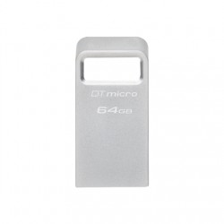 Kingston USB 3.2 Flash Drive DataTraveler micro 64 GB USB 3.2 Silver