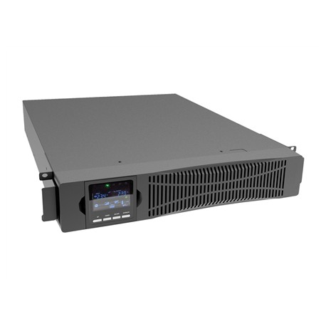 DIGITUS OnLine UPS, rack/tower, 1500VA, 1500W, LCD, 8 x C13, 1 x C19, RS-232, USB, RJ45, SNMP card (optional), relay card (optio