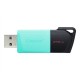 Kingston USB Flash Drive DataTraveler Exodia 256 GB USB 3.2 Gen 1 Black/Teal