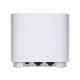 Asus ZenWiFi XD4 Plus (W-3-PK) Wireless-AX1800 (3-pack) 802.11ax 1201+574 Mbit/s 10/100/1000 Mbit/s Ethernet LAN (RJ-45) ports 1