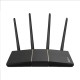 Asus Wireless AX3000 Dual Band WiFi 6 RT-AX57 802.11ax 2402+574 Mbit/s 10/100/1000 Mbit/s Ethernet LAN (RJ-45) ports 4 Mesh Supp