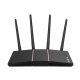 Asus Wireless AX3000 Dual Band WiFi 6 RT-AX57 802.11ax 2402+574 Mbit/s 10/100/1000 Mbit/s Ethernet LAN (RJ-45) ports 4 Mesh Supp