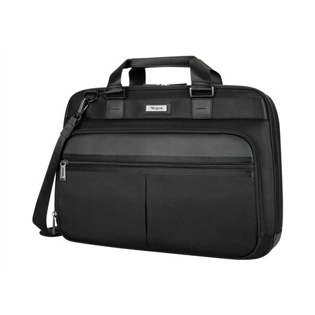 Targus Mobile Elite Topload Fits up to size 15.6-16 " Briefcase Black Shoulder strap