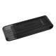 Kingston USB Flash Drive DataTraveler 70 256 GB USB 3.2 Gen 1 Type-C Black