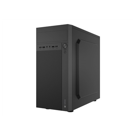Natec PC Case Helix Matx Black Mini Tower Power supply included No