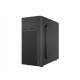 Natec PC Case Helix Matx Black Mini Tower Power supply included No