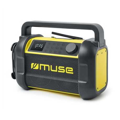 Muse M-928 BTY Radio Speaker Waterproof Bluetooth Wireless connection Black/Yellow