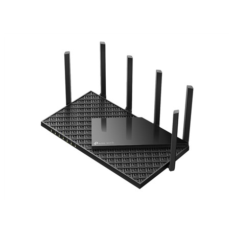 TP-LINK AXE5400 Tri-Band Gigabit Wi-Fi 6E Router Archer AXE75 802.11ax 10/100/1000 Mbit/s Ethernet LAN (RJ-45) ports 4 Mesh Supp