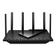 TP-LINK AXE5400 Tri-Band Gigabit Wi-Fi 6E Router Archer AXE75 802.11ax 10/100/1000 Mbit/s Ethernet LAN (RJ-45) ports 4 Mesh Supp