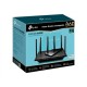 TP-LINK AXE5400 Tri-Band Gigabit Wi-Fi 6E Router Archer AXE75 802.11ax 10/100/1000 Mbit/s Ethernet LAN (RJ-45) ports 4 Mesh Supp