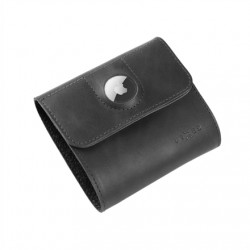 Fixed Classic Wallet for AirTag Apple Genuine cowhide Black Dimensions of the wallet : 11 x 11.5 cm Closing of the wallet is sec