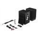 Sharp CP-SS30 Bookshelf Speakers, Black Sharp Speakers CP-SS30(BK) Bookshelf 60 W Wireless connection Black Bluetooth