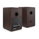 Sharp CP-SS30 Bookshelf Speakers, Brown Sharp Speakers CP-SS30(BR) Bookshelf 60 W Wireless connection Brown Bluetooth