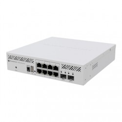 MikroTik Cloud Router Switch CRS310-8G+2S+IN Rackmountable 1 Gbps (RJ-45) ports quantity 8 SFP+ ports quantity 2