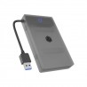 Raidsonic Icy Box Adapter for 1x HDD/SSD With Protection Box SATA III 2.5" USB 3.0 Type-A