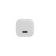 Goobay 59716 USB-C PD GaN Fast Charger Nano (30 W), White Goobay USB-C PD GaN Fast Charger Nano (30 W) 59716