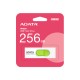 ADATA USB Flash Drive UV320 256 GB USB 3.2 Gen1 White/Green