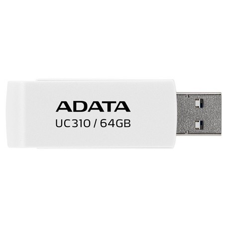 ADATA USB Flash Drive UC310 64 GB USB 3.2 Gen1 White