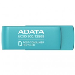 ADATA USB Flash Drive UC310 ECO 128 GB USB 3.2 Gen1 Green