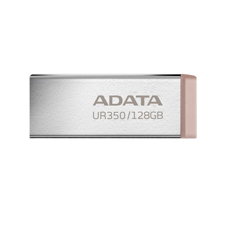 ADATA USB Flash Drive UR350 128 GB USB 3.2 Gen1 Brown