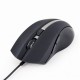 Gembird Mouse G-laser MUS-GU-02 USB Wired Black