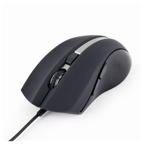 Gembird Mouse G-laser MUS-GU-02 USB Wired Black