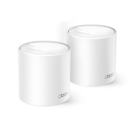 TP-LINK | AX1500 Whole Home Mesh Wi-Fi 6 System | Deco X10 (2-pack) | 802.11ax | 10/100/1000 Mbit/s | Ethernet LAN (RJ-45) ports