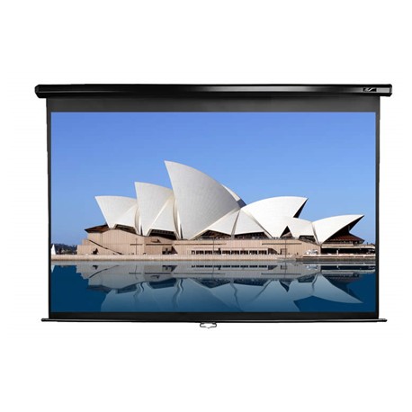 M135UWH2 | Manual Series | Diagonal 135 " | 16:9 | Viewable screen width (W) 299 cm | Black