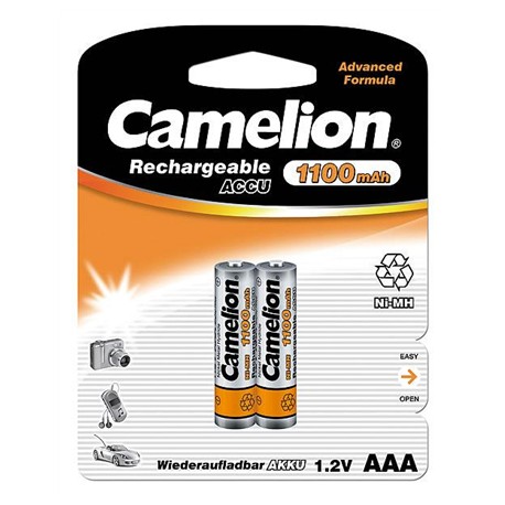 Camelion | AAA/HR03 | 1100 mAh | Rechargeable Batteries Ni-MH | 2 pc(s)