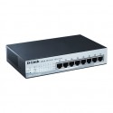 D-Link | Switch | DES-1210-08P | Web Management | Desktop | 10/100 Mbps (RJ-45) ports quantity 8 | PoE ports quantity 8 | Power 