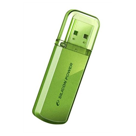 Silicon Power | Helios 101 | 16 GB | USB 2.0 | Green