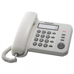 Panasonic | Corded Phone | KX-TS520FXW | White