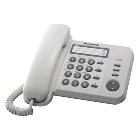 Panasonic | Corded Phone | KX-TS520FXW | White