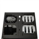 Fractal Design | NODE 804 | Side window | 2 - USB 3.0Audio in/outPower button with LED (white)HDD activity LED (white) | Black |