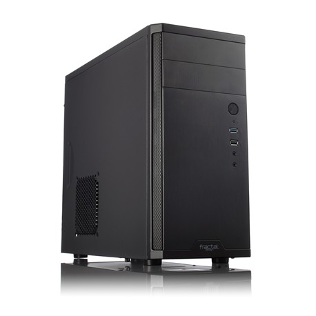 Fractal Design | CORE 1100 | Black | Micro ATX | Power supply included No | ATX PSUs, up to 185mm if a typical-length optical dr