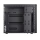 Fractal Design | CORE 1100 | Black | Micro ATX | Power supply included No | ATX PSUs, up to 185mm if a typical-length optical dr