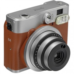 Fujifilm | Lithium-Ion (Li-Ion) | Brown/Stainless steel | 0.3m - ∞ | 800 | Instax Mini 90 NEO CLASSIC camera + Instax mini gloss