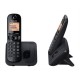 Panasonic | Cordless | KX-TGC212FXB | Built-in display | Caller ID | Black | Phonebook capacity 50 entries | Speakerphone