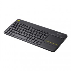 Logitech | K400 Plus | Keyboard with Trackpad | Wireless | NL | Black | USB port | 380 g