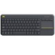 Logitech | K400 Plus | Keyboard with Trackpad | Wireless | NL | Black | USB port | 380 g