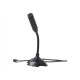 Gembird | Desktop microphone | MIC-D-02 | 3.5 mm | 3.5 mm audio plug | Black