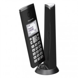 Panasonic | Cordless | KX-TGK210FXB | Built-in display | Caller ID | Black | Conference call | Speakerphone | Wireless connectio