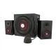 GENESIS Helium 610BT Computer Speakers, Wired, Bluetooth, Black Genesis | Helium 610BT | Bluetooth | Red/Black | Computer Speake