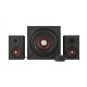 GENESIS Helium 610BT Computer Speakers, Wired, Bluetooth, Black Genesis | Helium 610BT | Bluetooth | Red/Black | Computer Speake