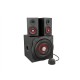 GENESIS Helium 610BT Computer Speakers, Wired, Bluetooth, Black Genesis | Helium 610BT | Bluetooth | Red/Black | Computer Speake